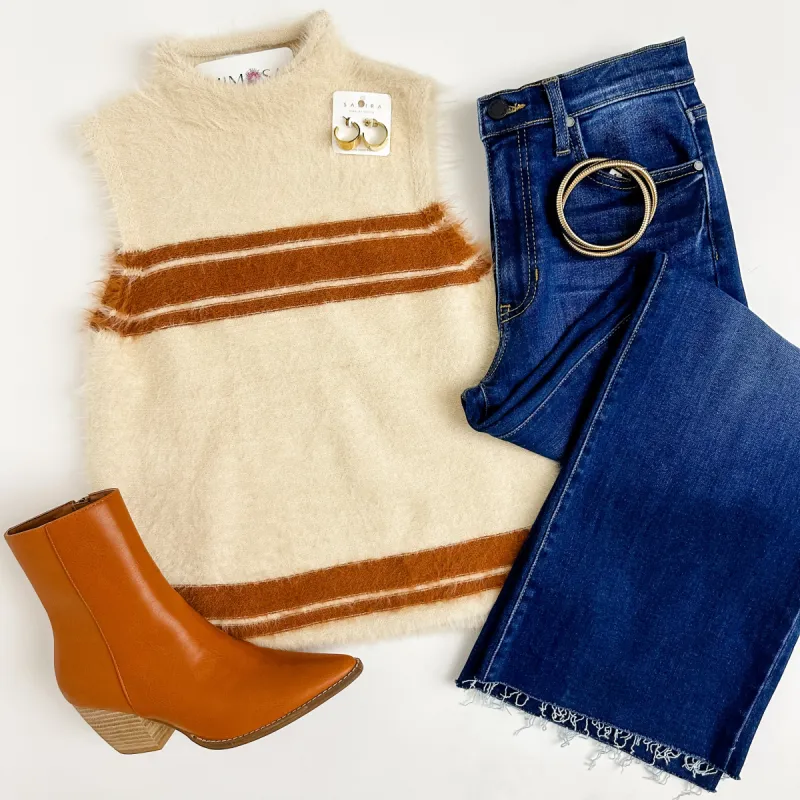 August Stripe Sweater Vest sold by Mimosa