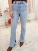 Ryan High Rise Boot Cut with Slit sold by Mimosa