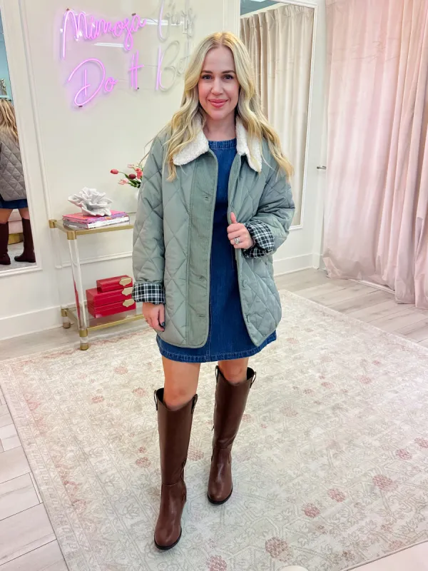 To The Core Quilted Jacket sold by Mimosa