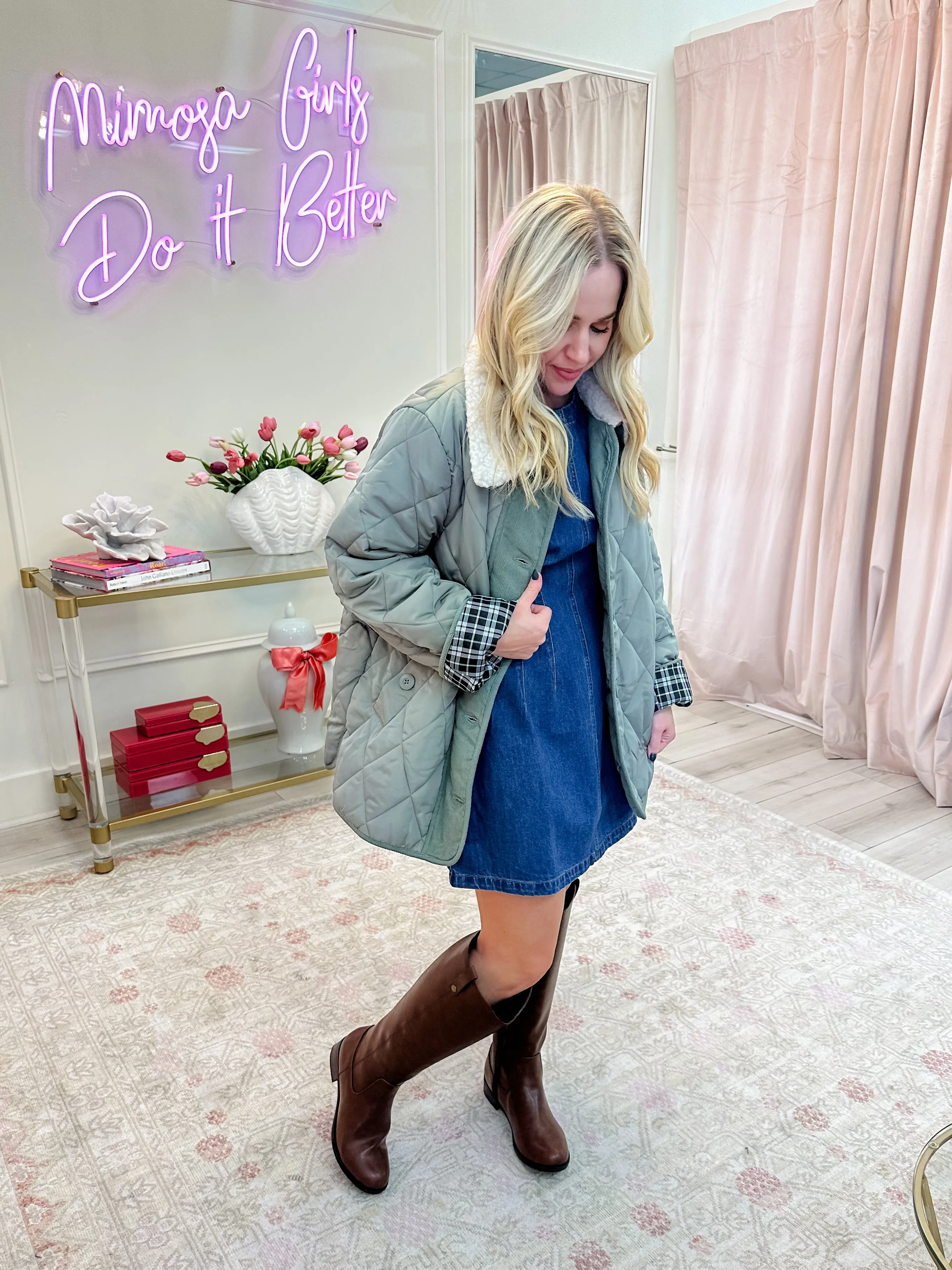 To The Core Quilted Jacket sold by Mimosa product image thumbnail 2