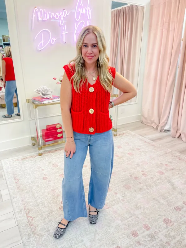 Must Have Knit Sweater Vest sold by Mimosa