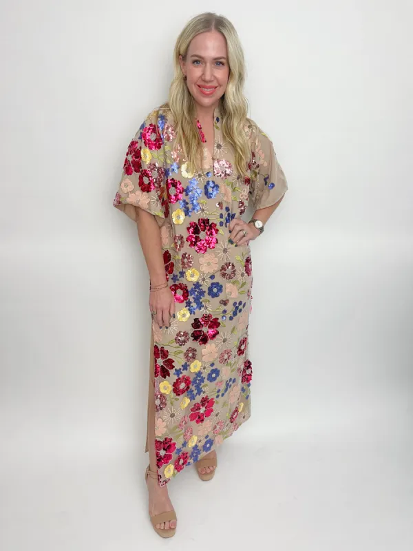 Leighton Sequin Midi Dress Cosmo sold by Mimosa