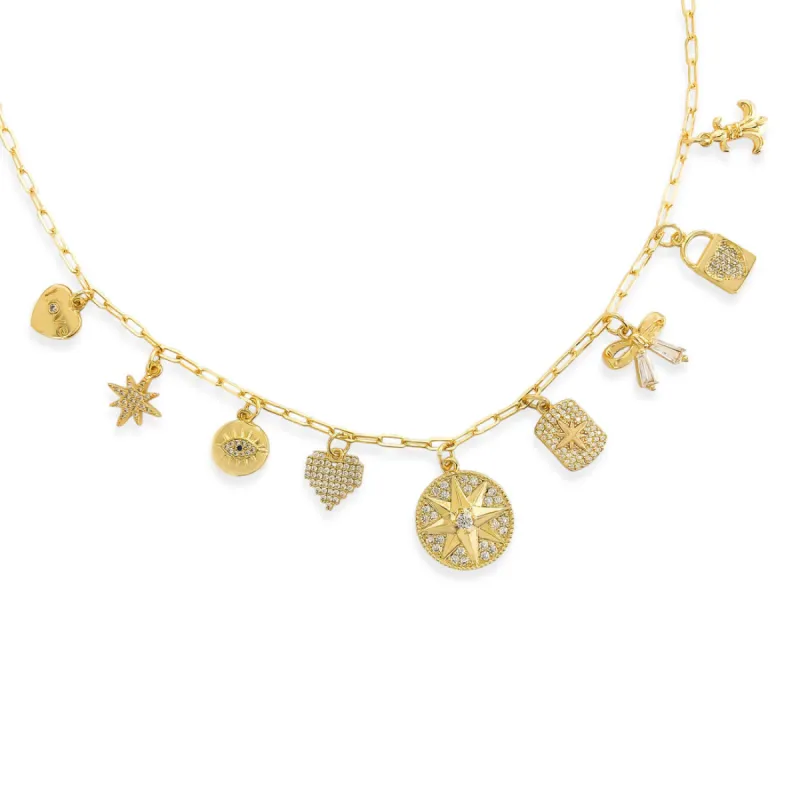 Sky Charm Necklace sold by Mimosa