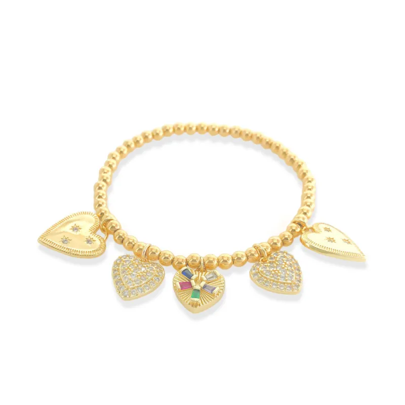 Helen Heart Bracelet sold by Mimosa