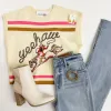 Beige Yeehaw Cowgirl Knit Top sold by Mimosa