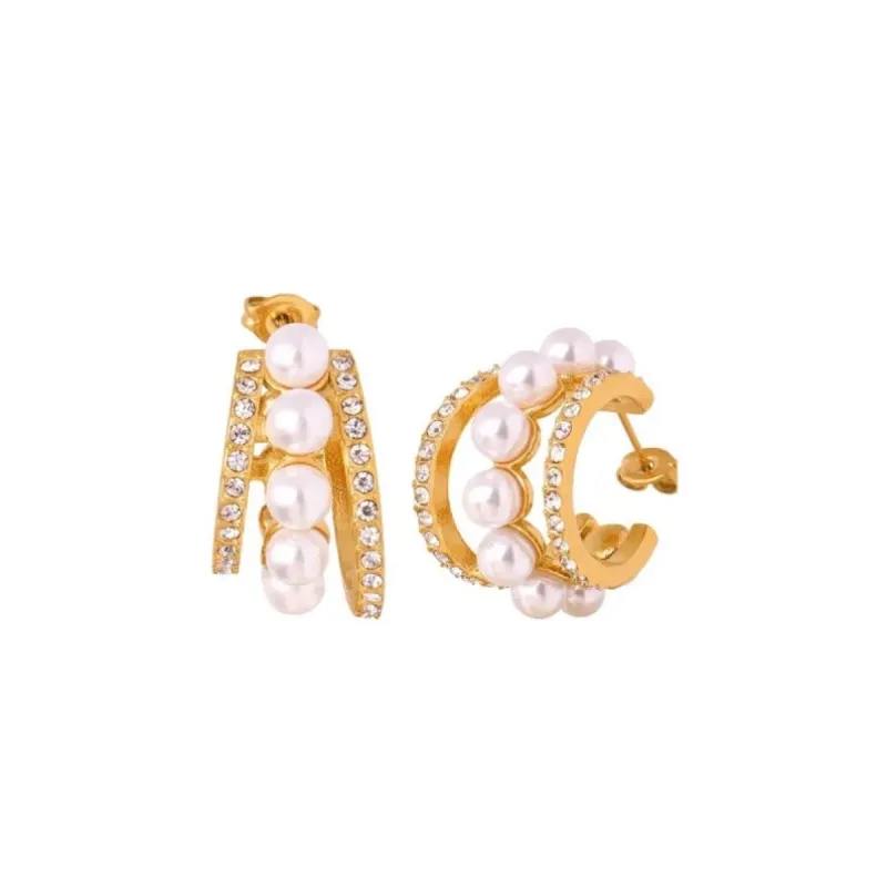 AC Naughty and Nice Hoops sold by Mimosa