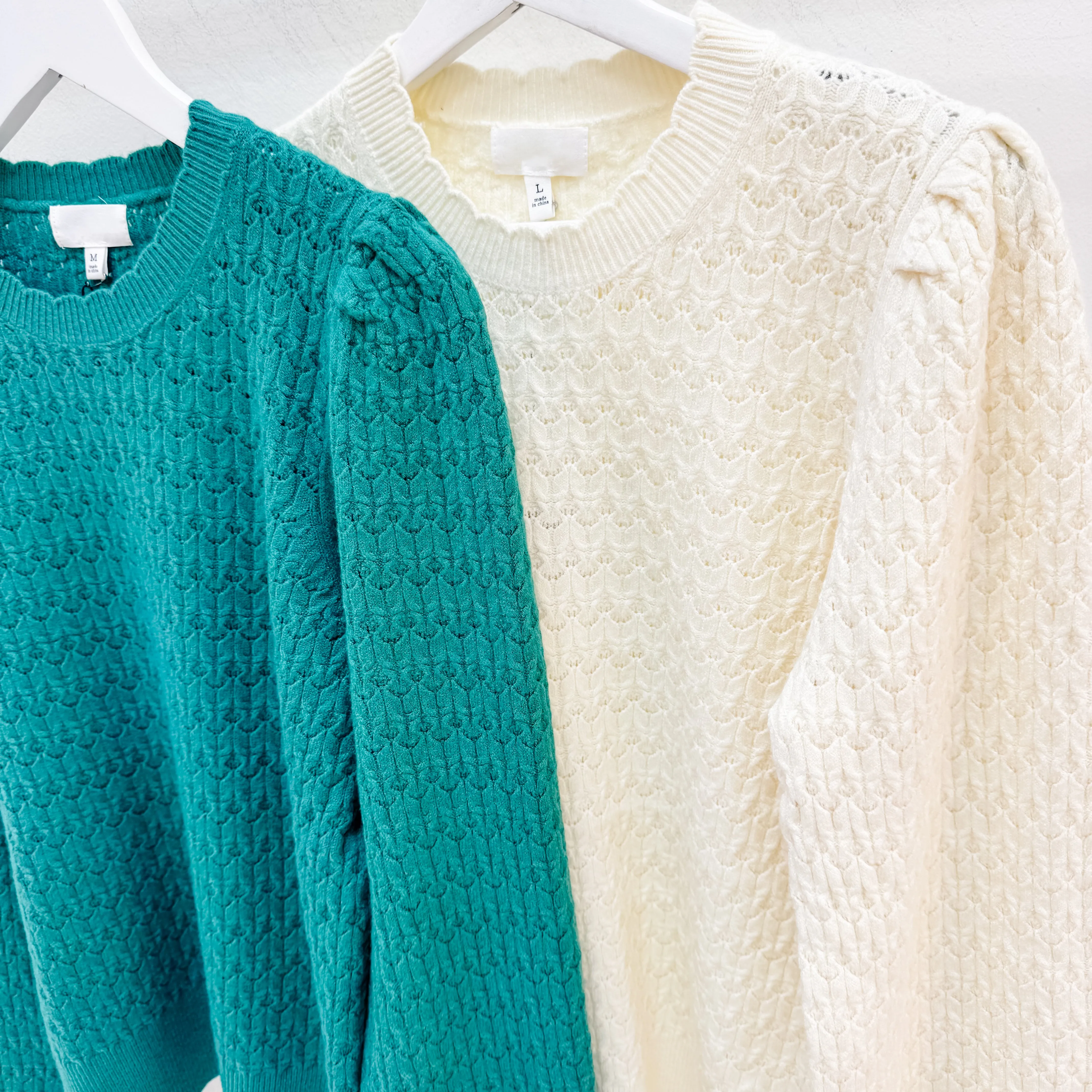 Ivy Scalloped Edge Sweater sold by Mimosa product image thumbnail 2