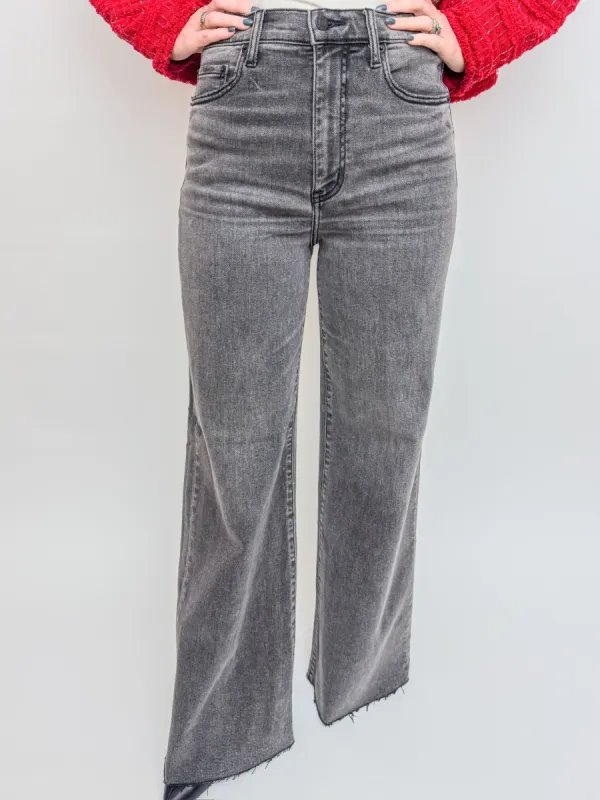 Far Out High Rise Wide Leg Milky Way sold by Mimosa