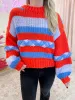 Pippi Mixed Stripe Sweater sold by Mimosa
