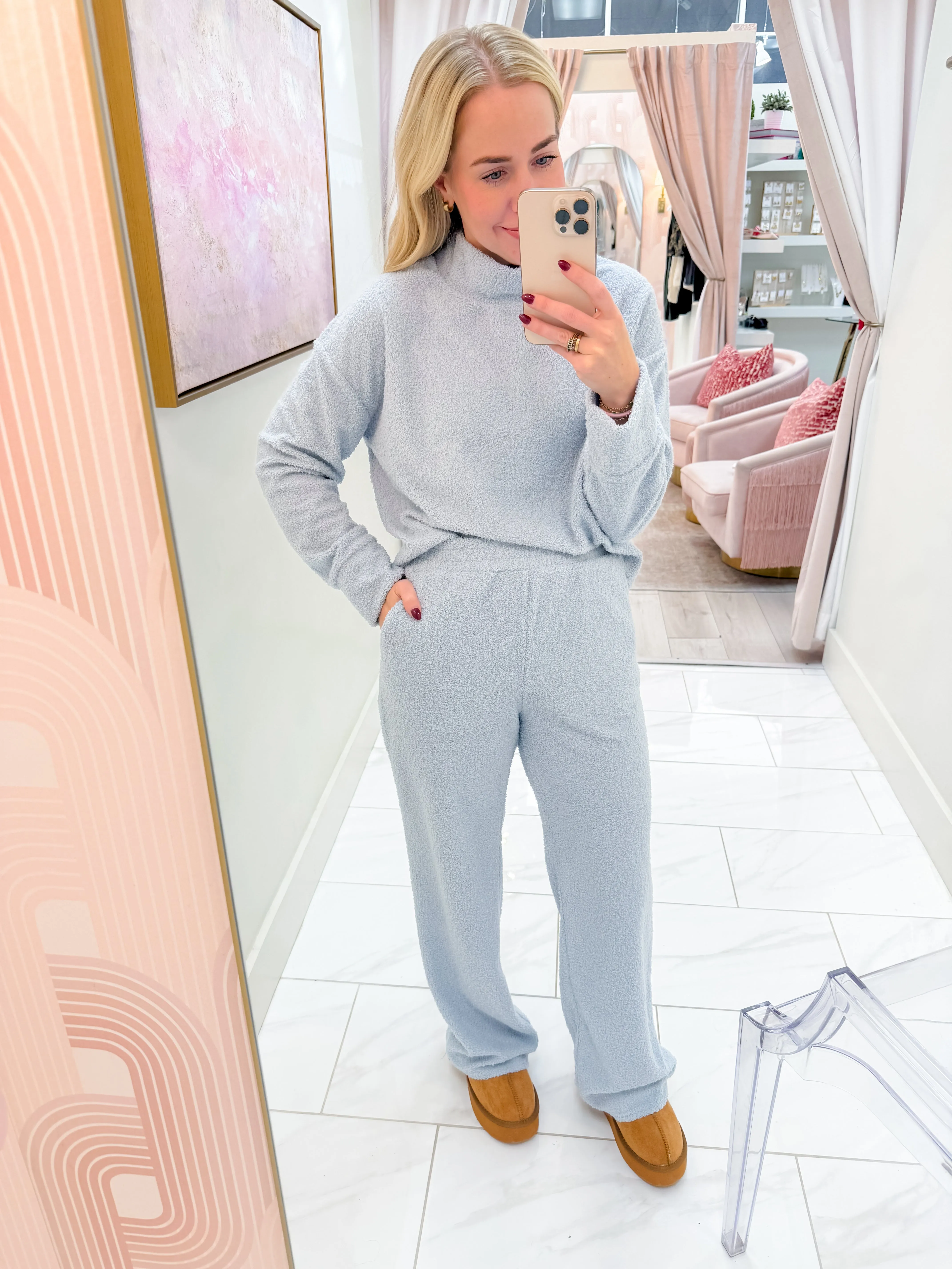 Mind You Cozy Wide Leg Pants sold by Mimosa product image thumbnail 3
