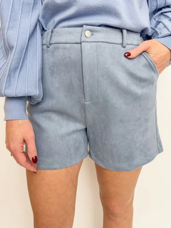 Align Faux Suede Shorts made by Sadie & Sage