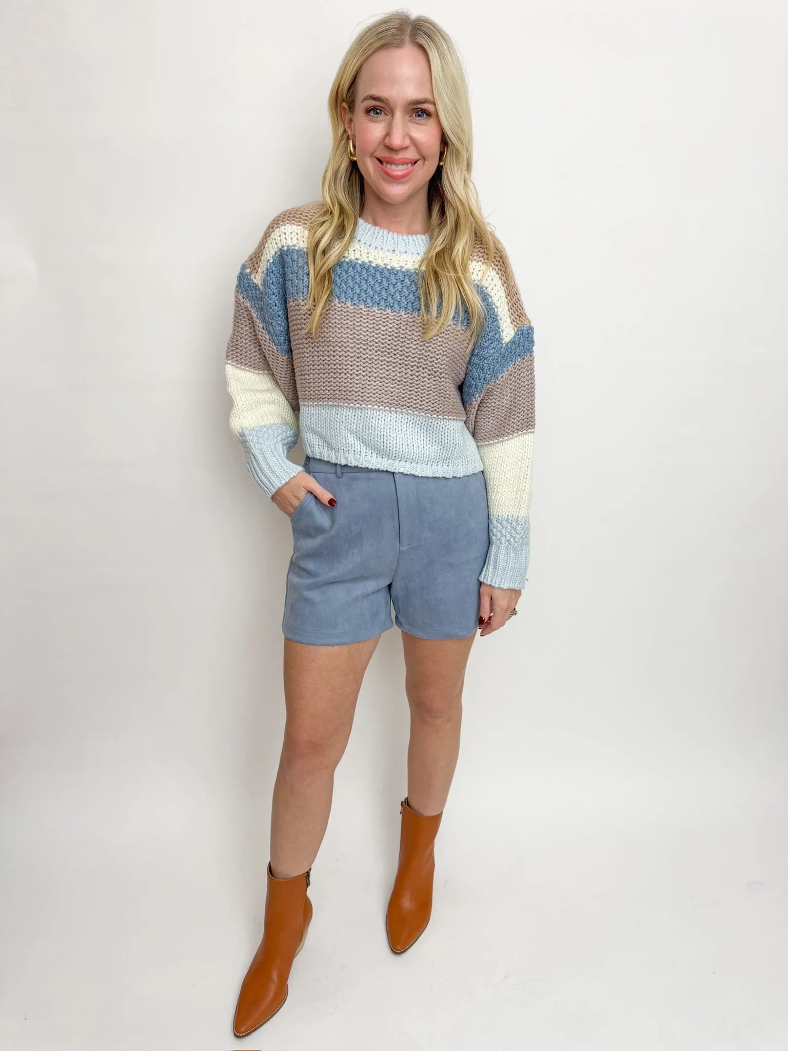 Align Faux Suede Shorts sold by Mimosa product image thumbnail 2