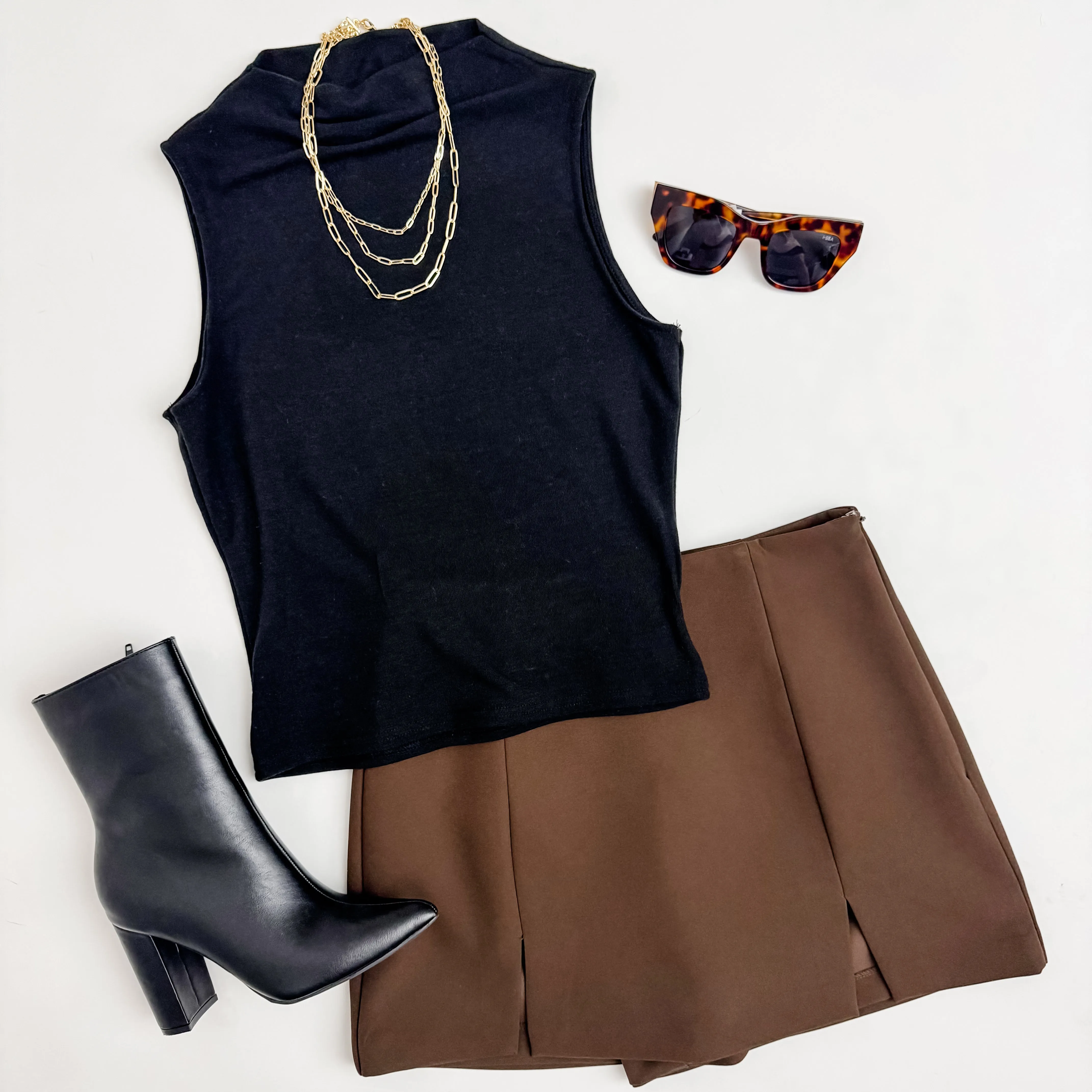 Healthy Place Sleeveless Mock Neck sold by Mimosa