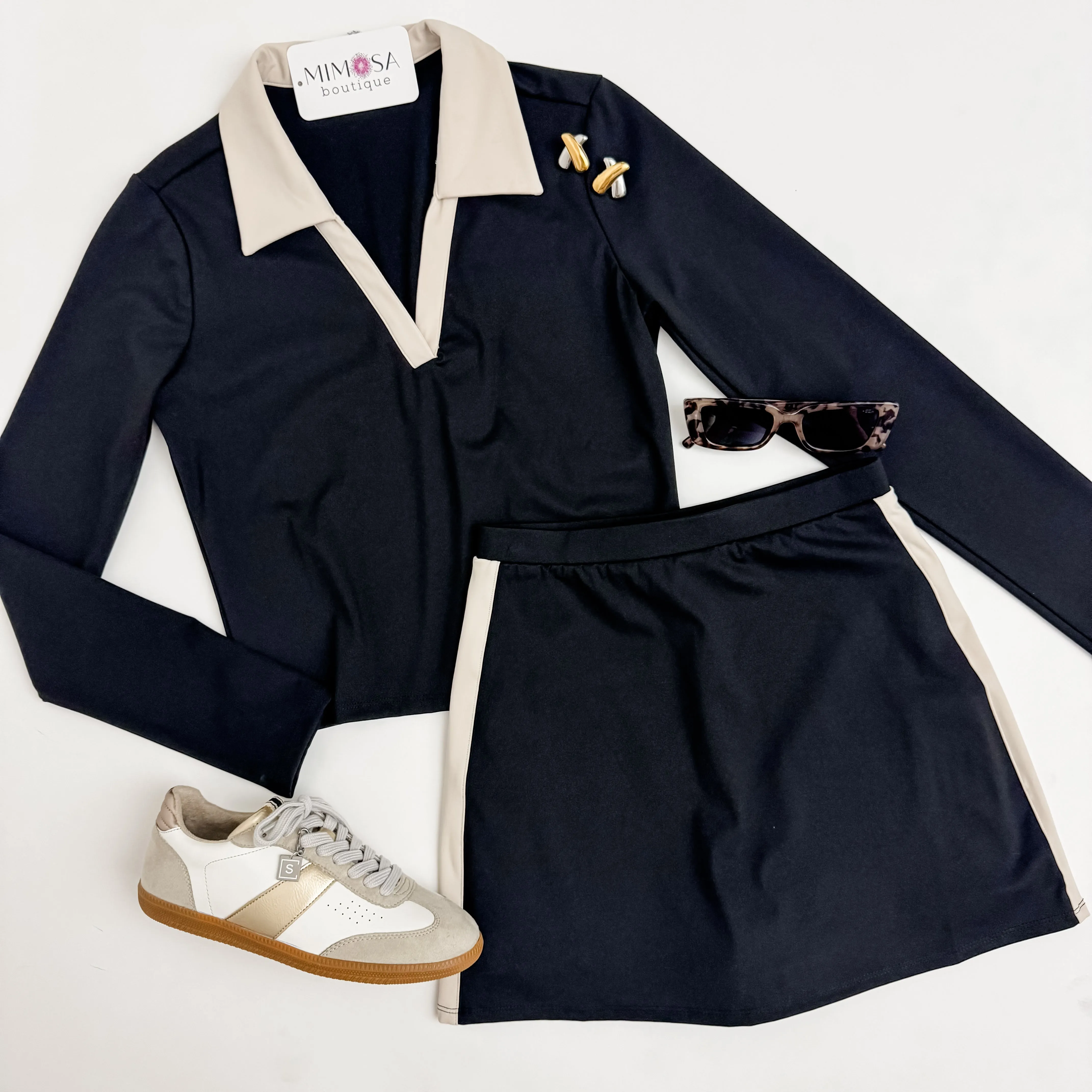 On Point Tennis Skort sold by Mimosa