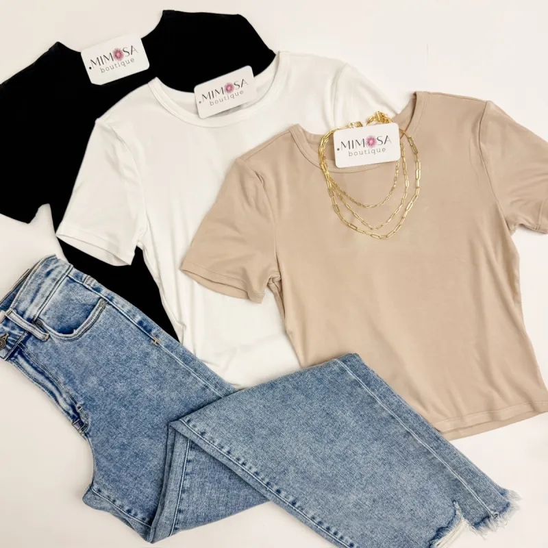 ZS Second Skin Crew Top sold by Mimosa