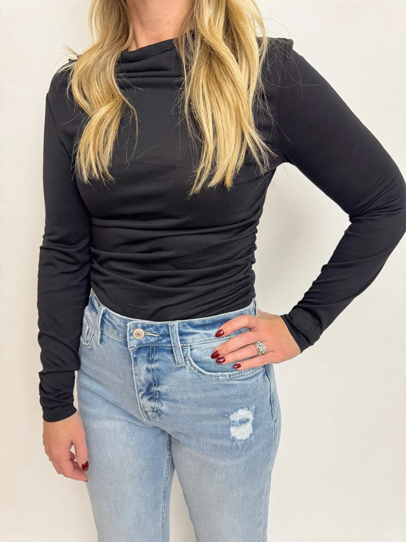 Elvira Knit LS Top sold by Mimosa product image thumbnail 2