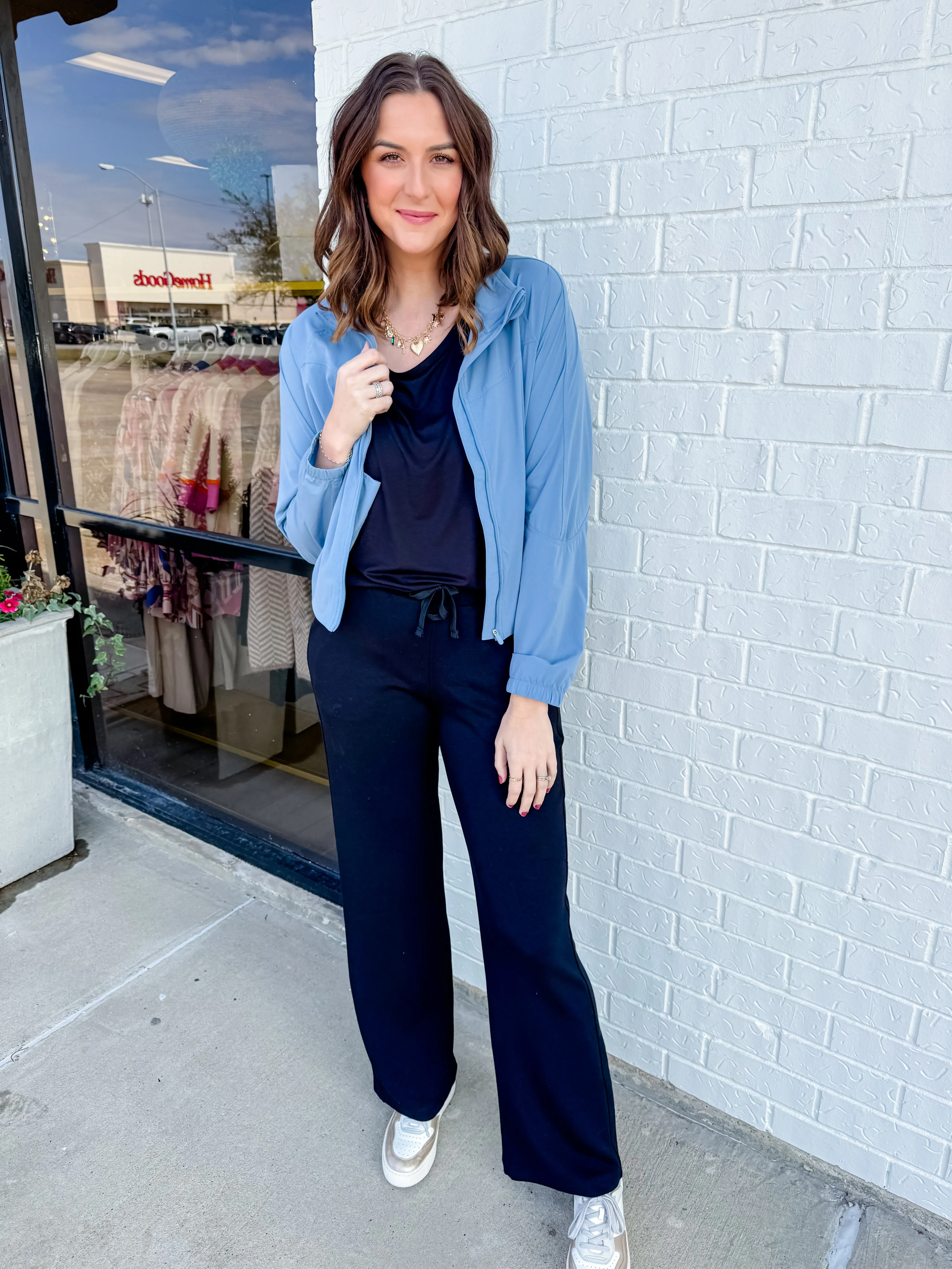 Lighter Than Air Tennis Jacket sold by Mimosa