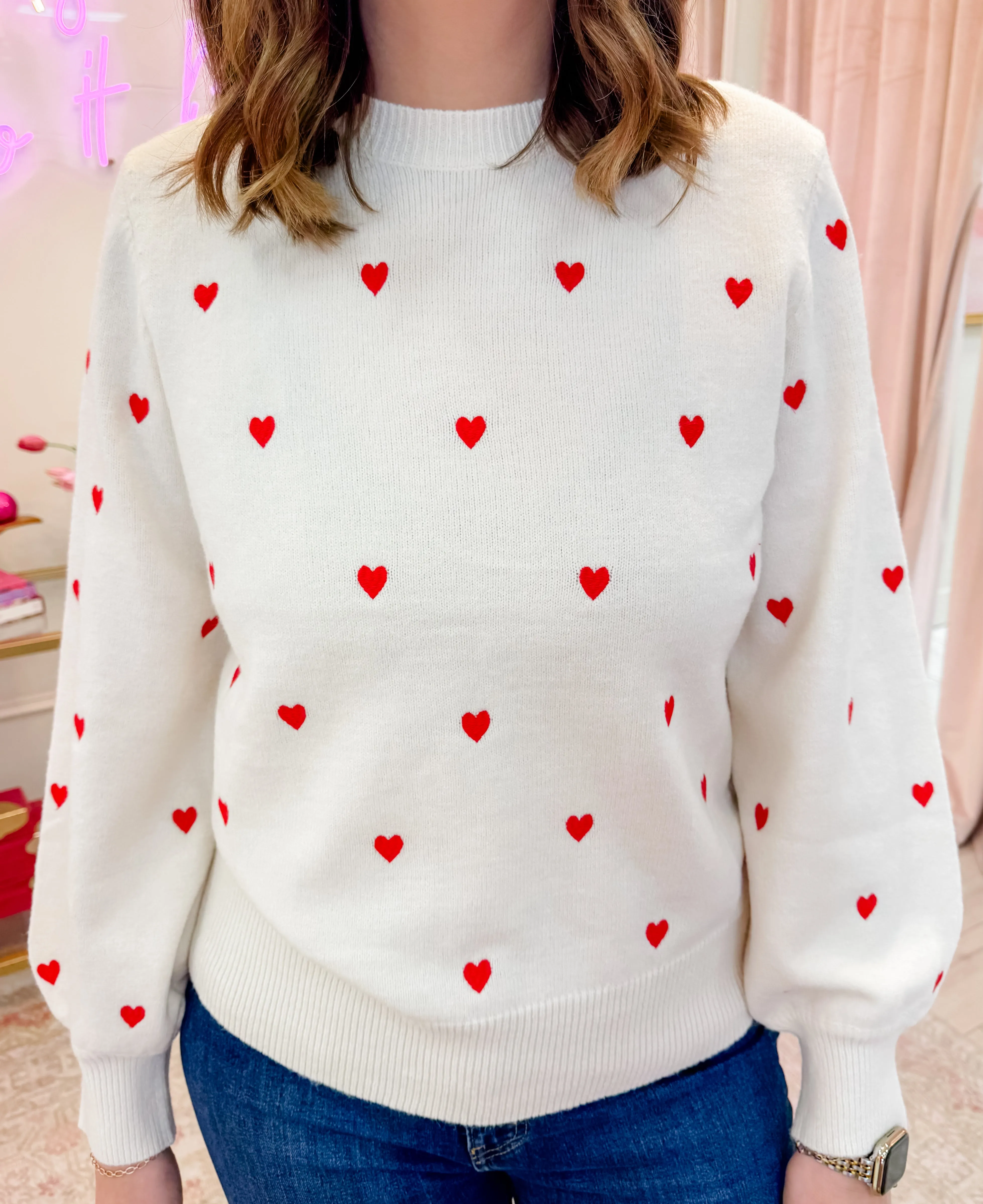 In My Heart Sweater sold by Mimosa product image thumbnail 2