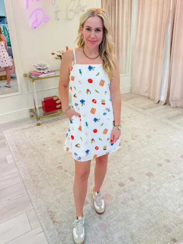 Euro Summer Mini Dress made by ILLA ILLA