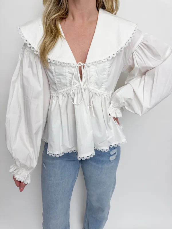 Secret Romance Blouse sold by Mimosa