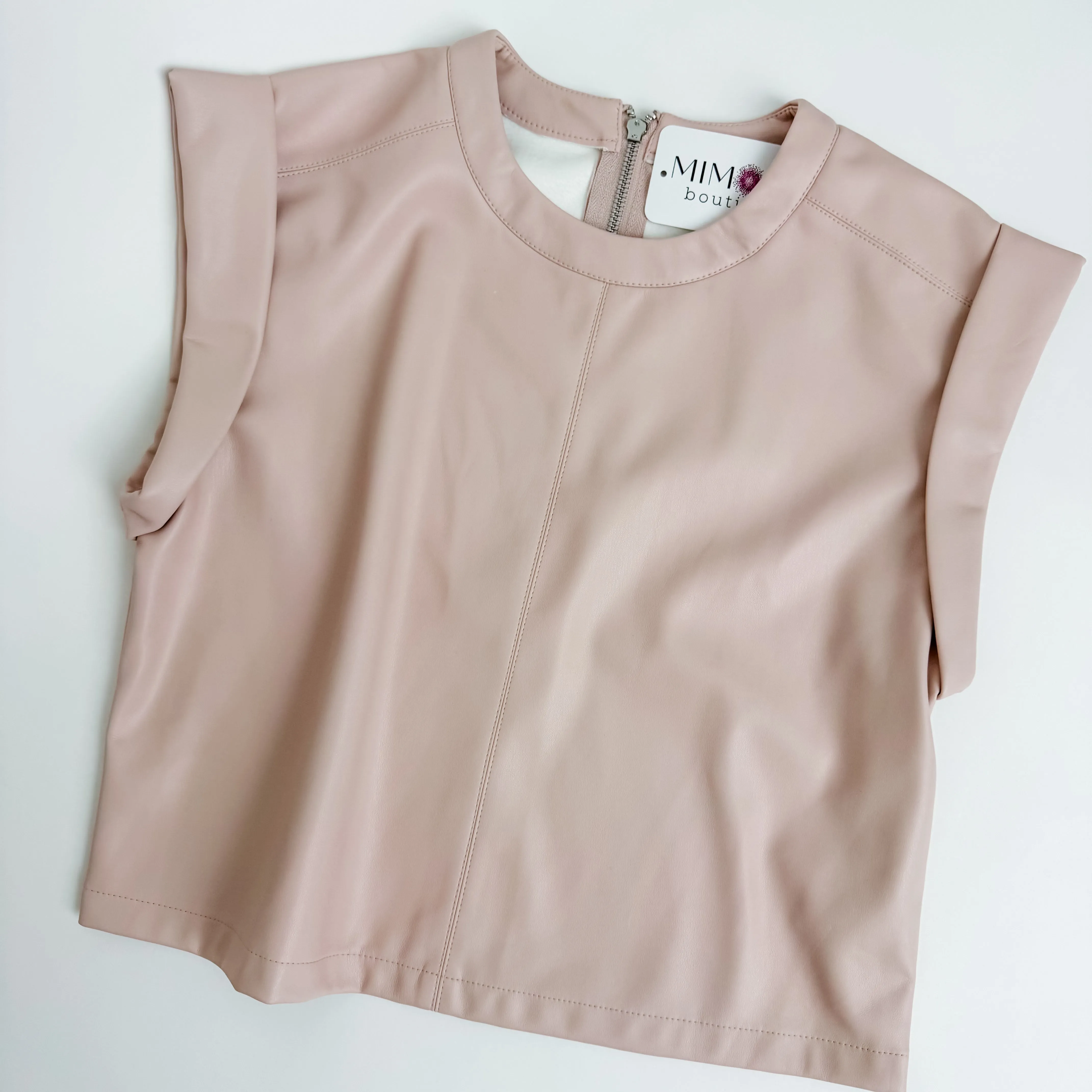 Cat Leather Top sold by Mimosa product image thumbnail 2