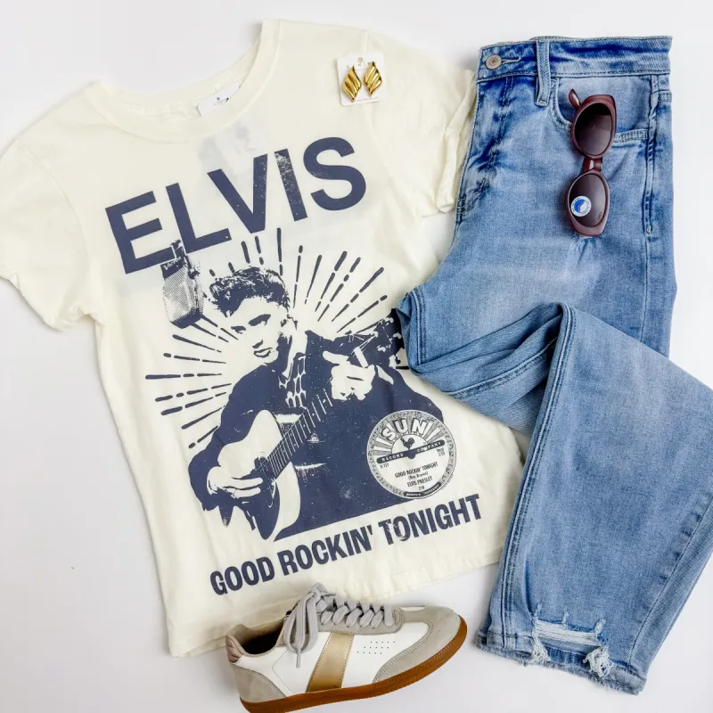 Sun Record x Elvis Graphic Tee sold by Mimosa