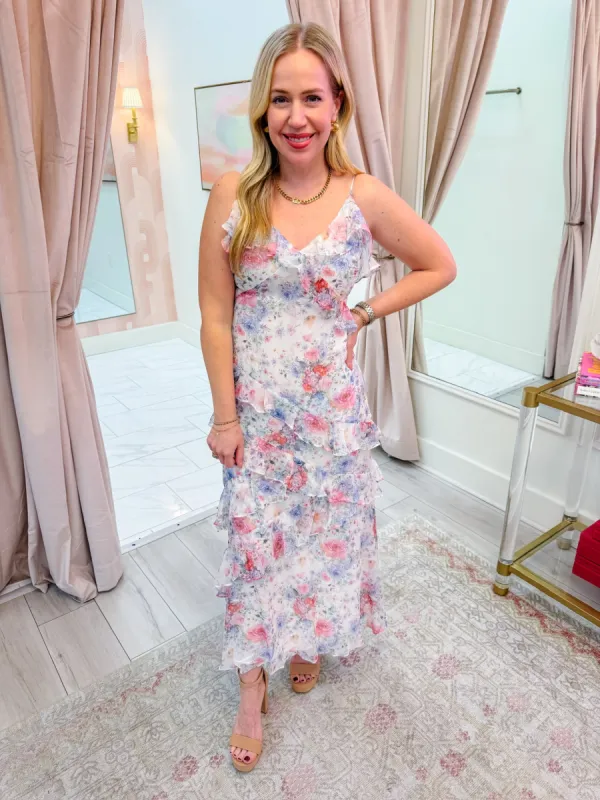 Butterfly Garden Maxi Dress sold by Mimosa