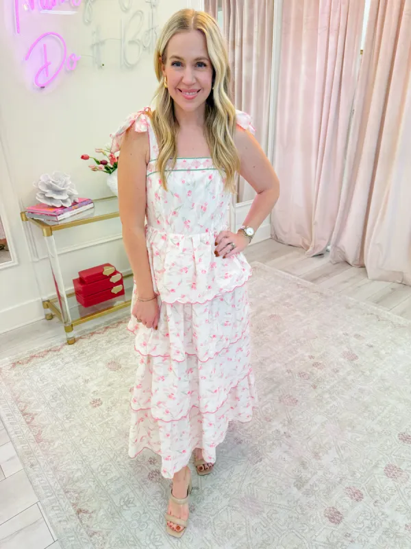 Windswept Tulip Midi Dress sold by Mimosa
