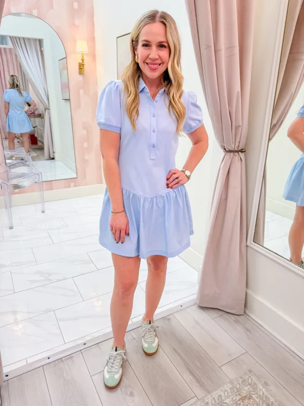 Match Maker Shirt Dress sold by Mimosa