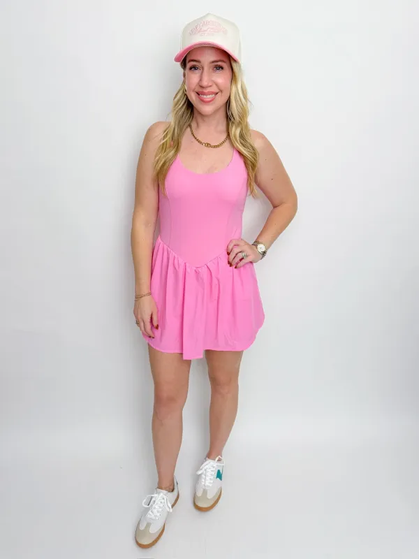 Sprinter Twist Back Active Dress made by TCEC