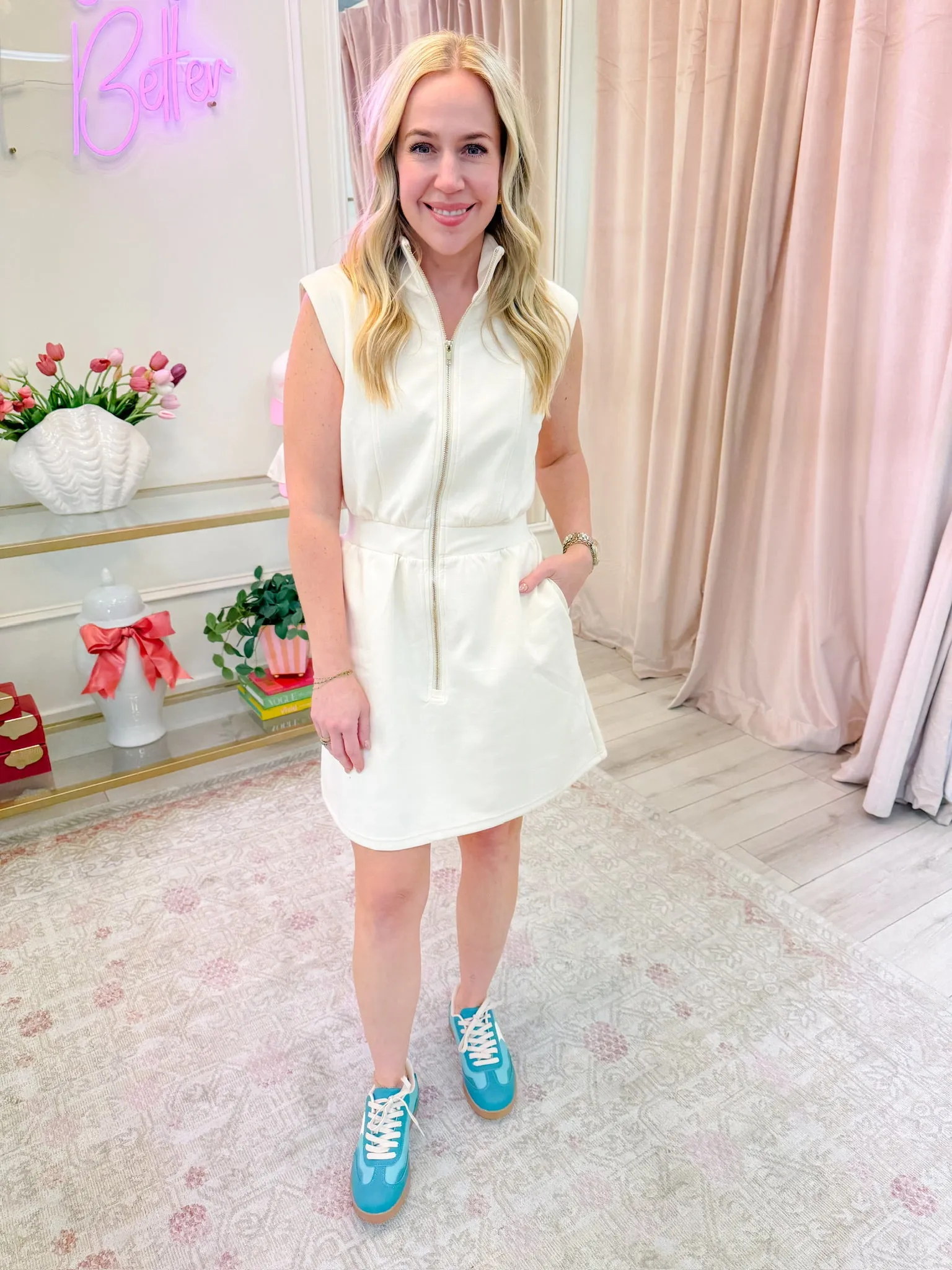 The Runaround Lounge Dress sold by Mimosa