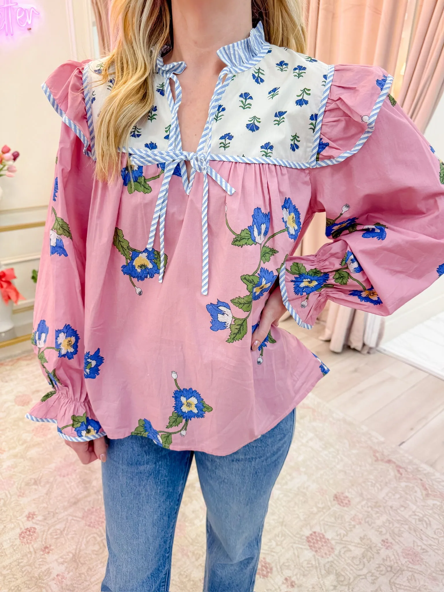 Morning Glory Blouse sold by Mimosa product image thumbnail 3