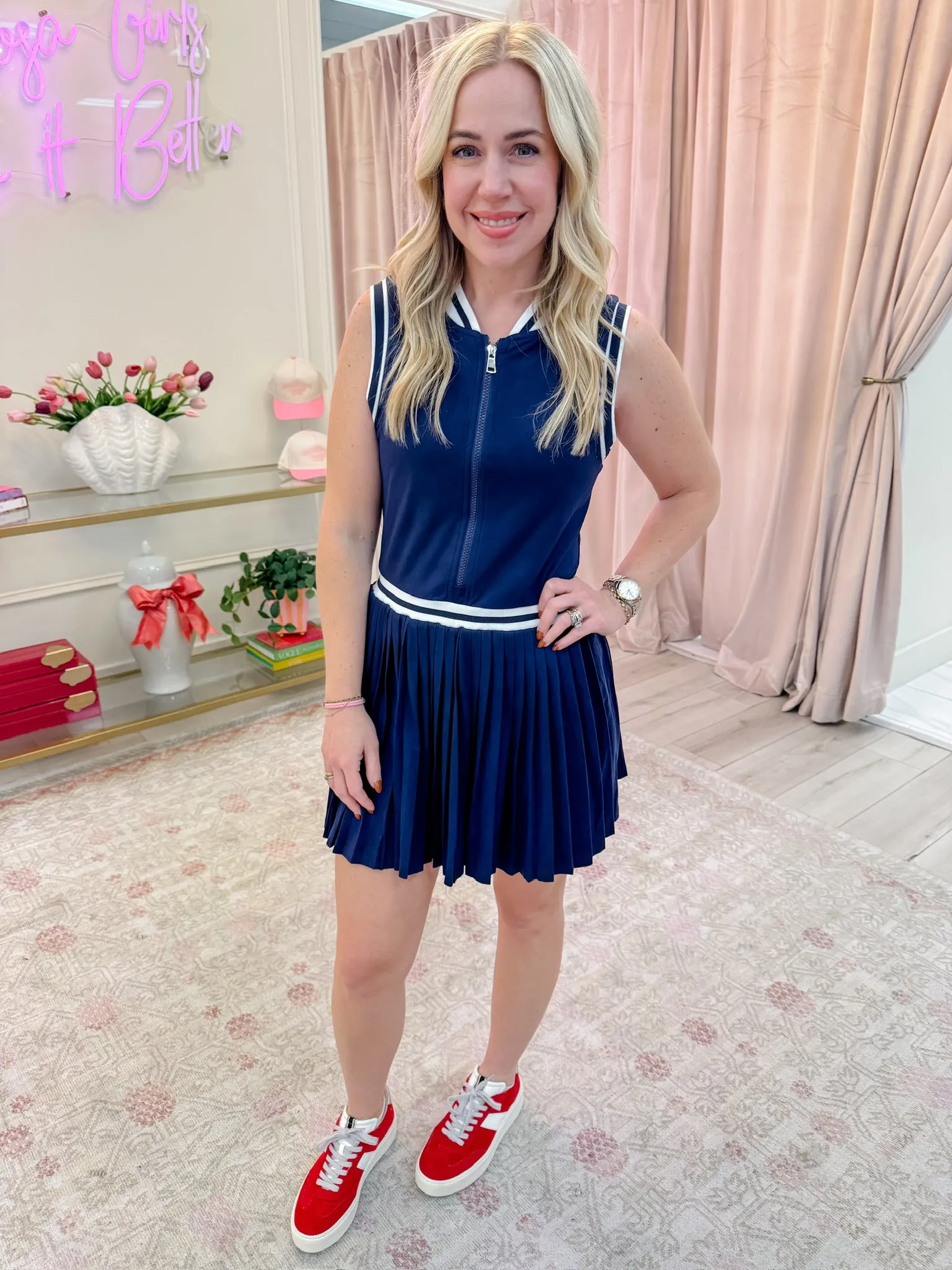 On The Run Tennis Dress sold by Mimosa