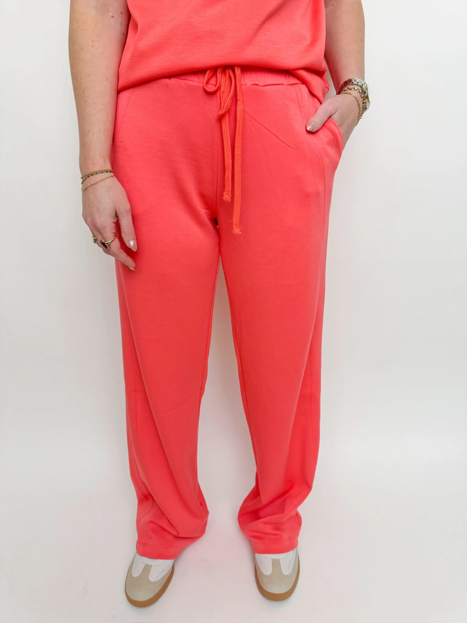 Scuba Wide Leg Lounge Pant sold by Mimosa product image thumbnail 4