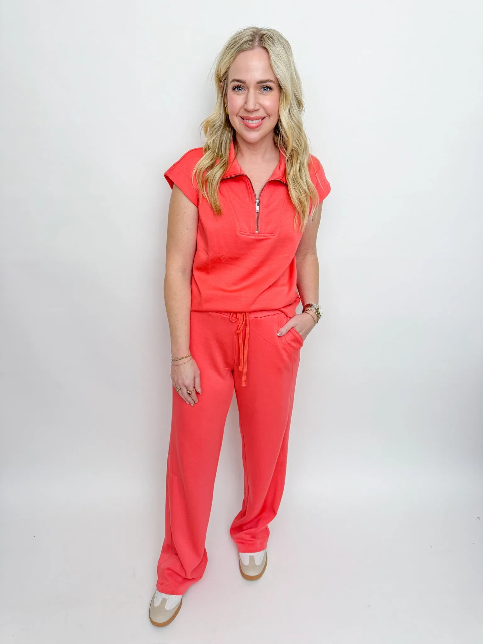 Scuba Wide Leg Lounge Pant sold by Mimosa product image thumbnail 3