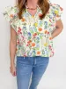 Mary Jane Floral Blouse sold by Mimosa
