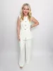 Windsor Button Up Vest sold by Mimosa