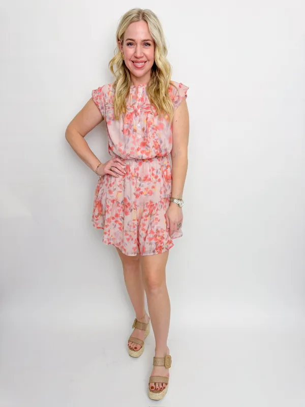 Faith Floral Mini Dress sold by Mimosa