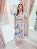 Blue Blossoms Maxi Dress sold by Mimosa