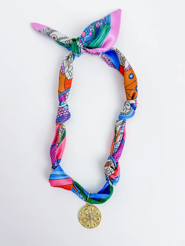 Cabo Scarf Necklace sold by Mimosa
