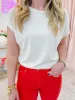 On My Mind Elastic Hem Knit Top sold by Mimosa