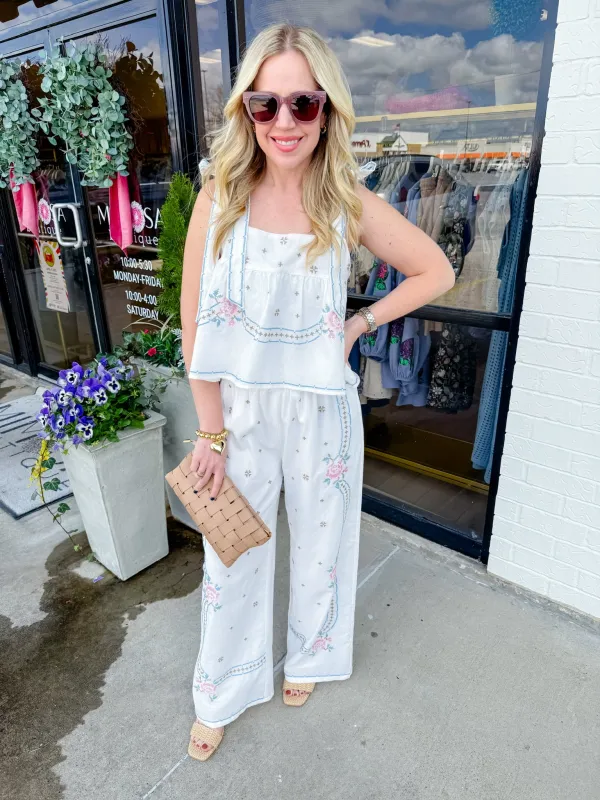 Ethel Rose Pant Set made by Mimosa