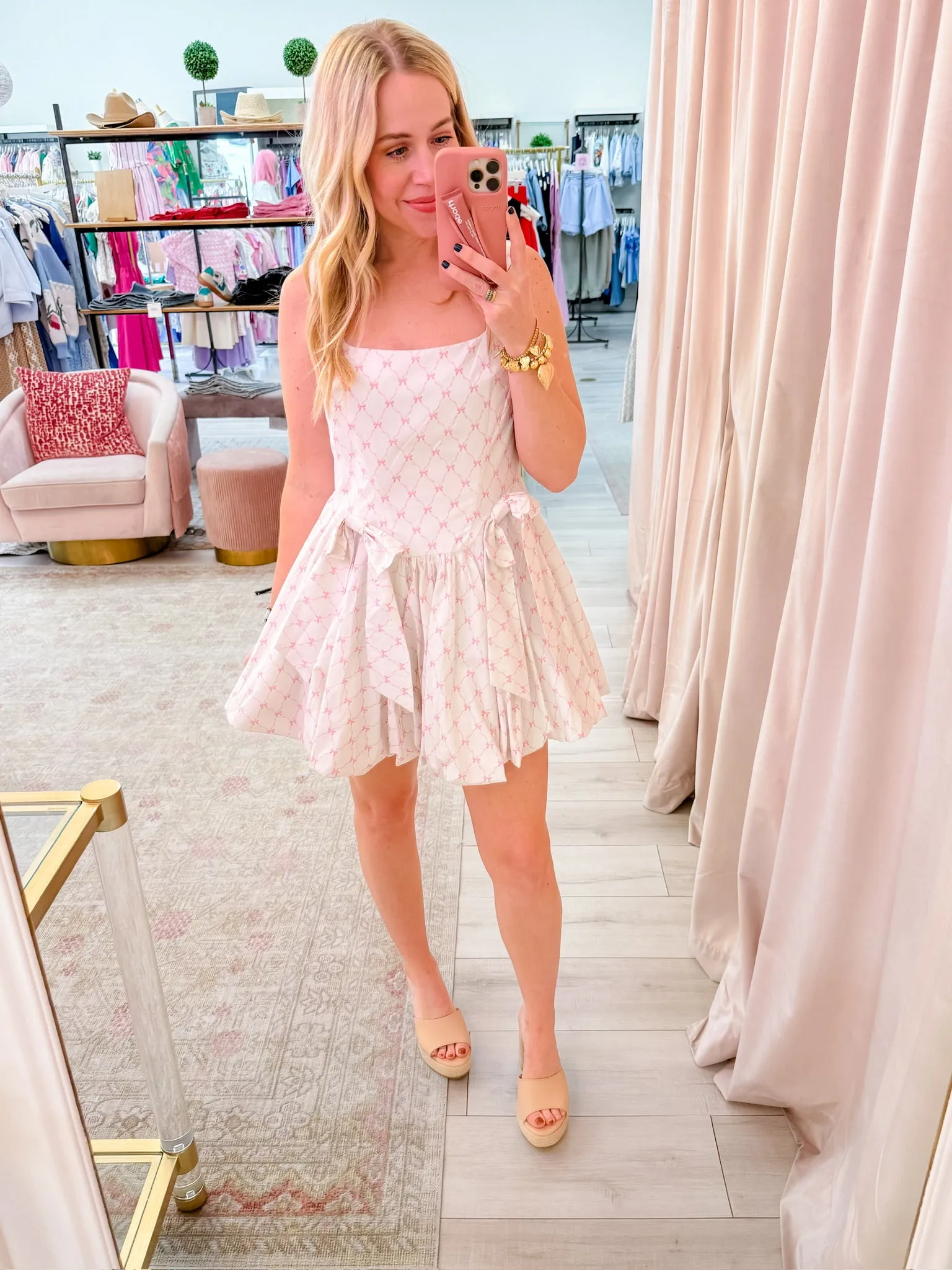 Bianca Bow Bubble Dress sold by Mimosa product image thumbnail 3