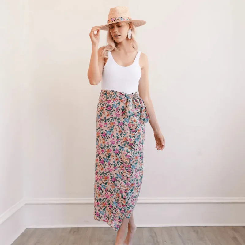 ST Flor Coconut Sarong sold by Mimosa