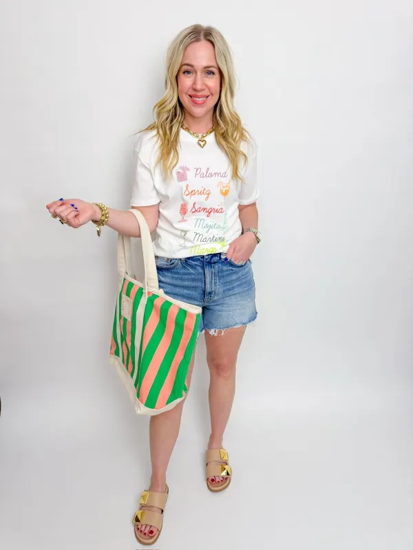 ZS Cocktails Boyfriend Tee sold by Mimosa