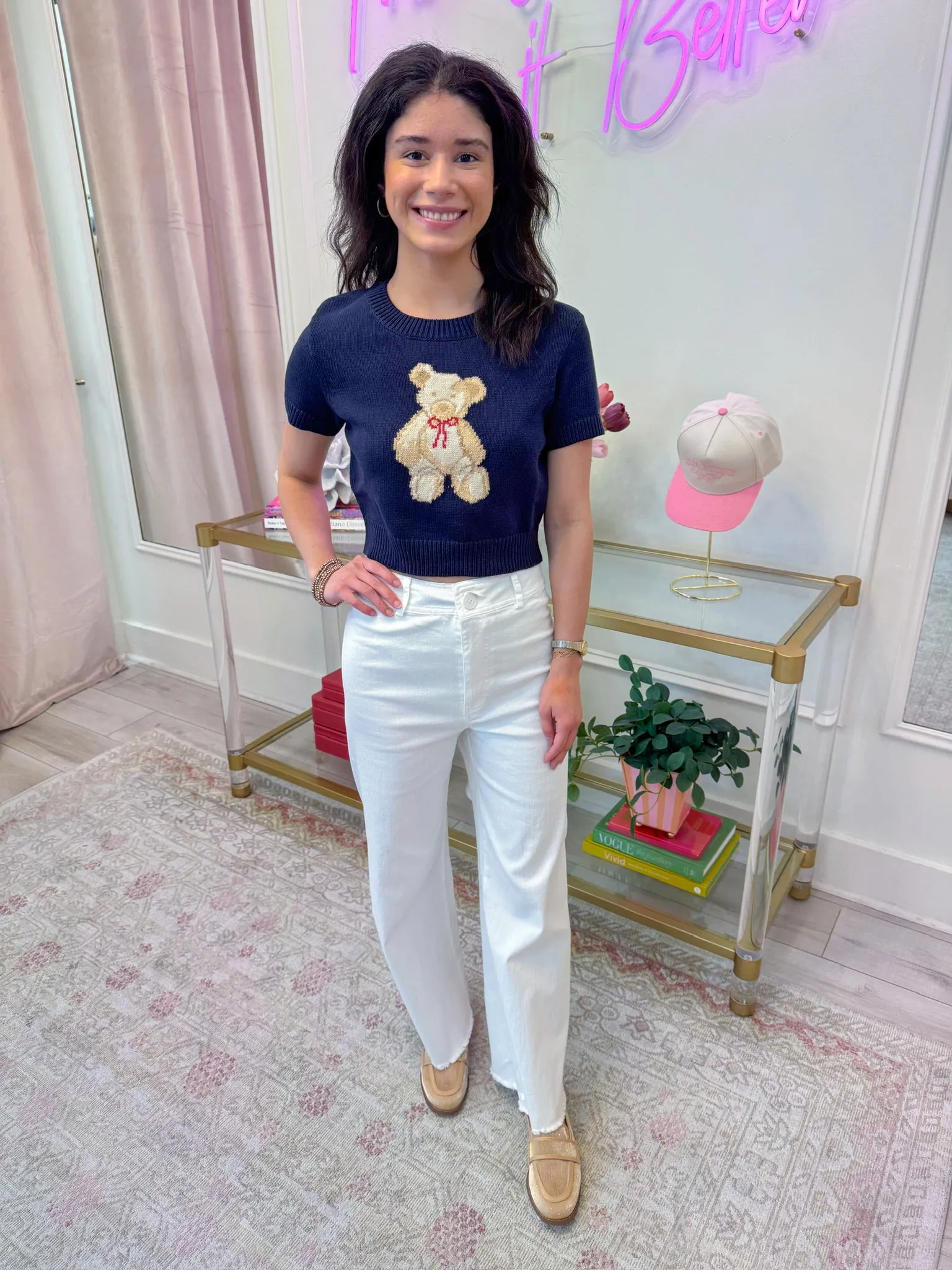 Teddy Crop Sweater Top sold by Mimosa product image thumbnail 2