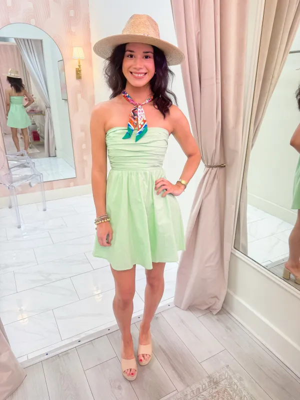 Limelight Strapless Mini Dress sold by Mimosa
