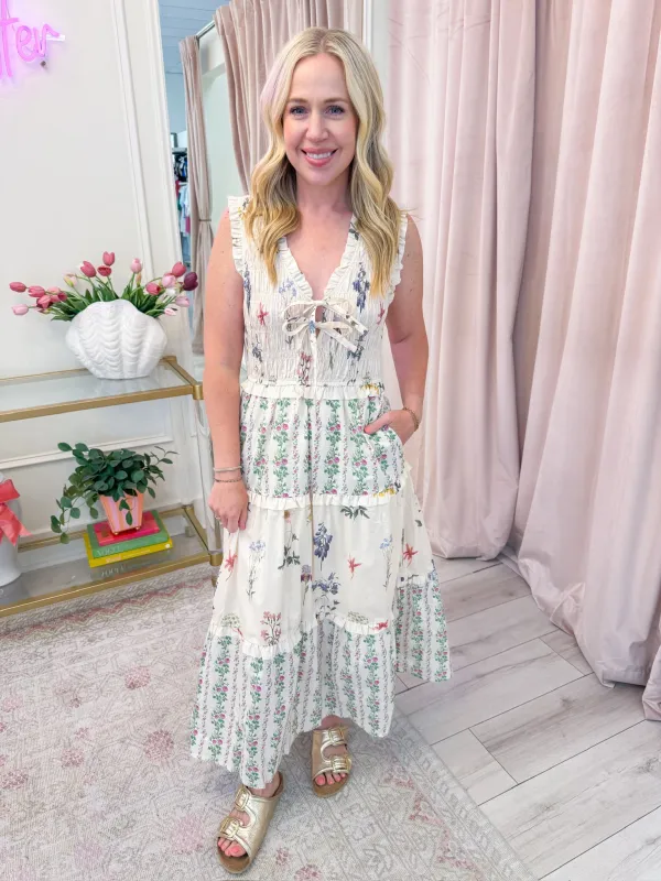 Blossom Breeze Maxi Dress sold by Mimosa