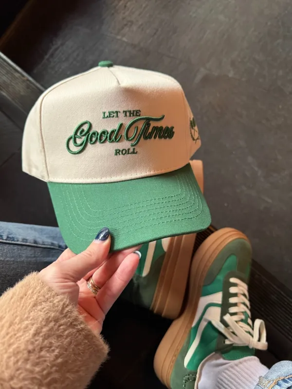 Let The Good Times Roll Vintage Trucker Hat sold by Mimosa