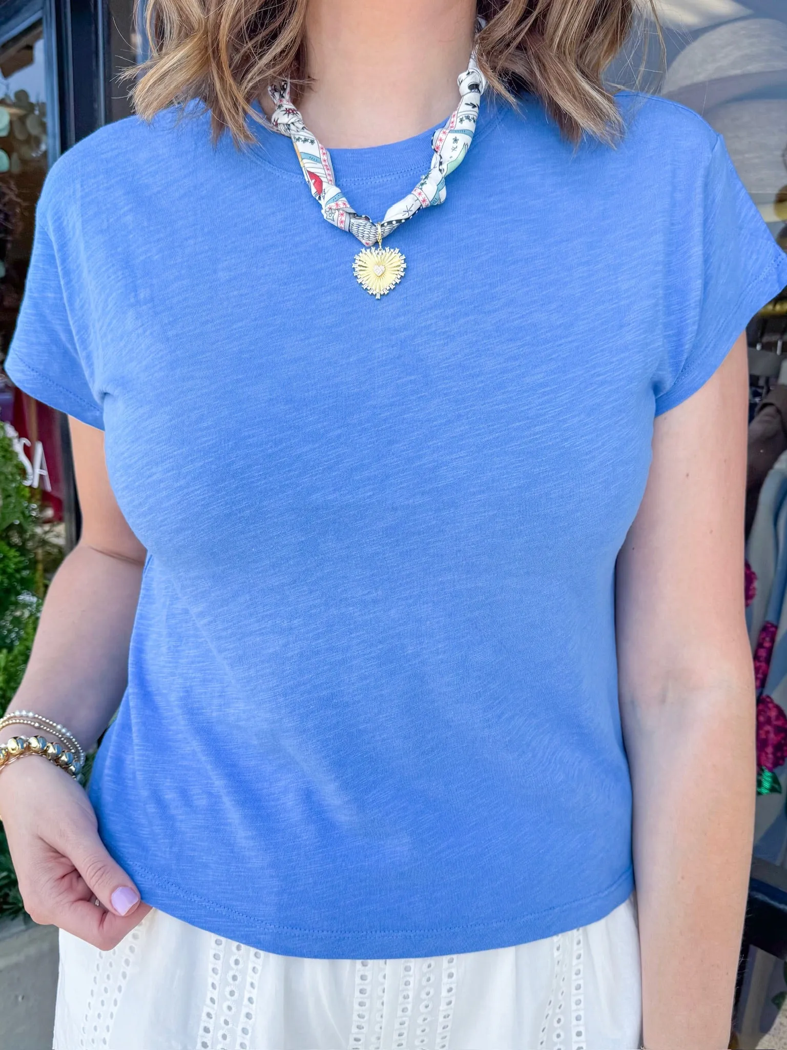 ZS Modern Slub Tee* sold by Mimosa product image thumbnail 4